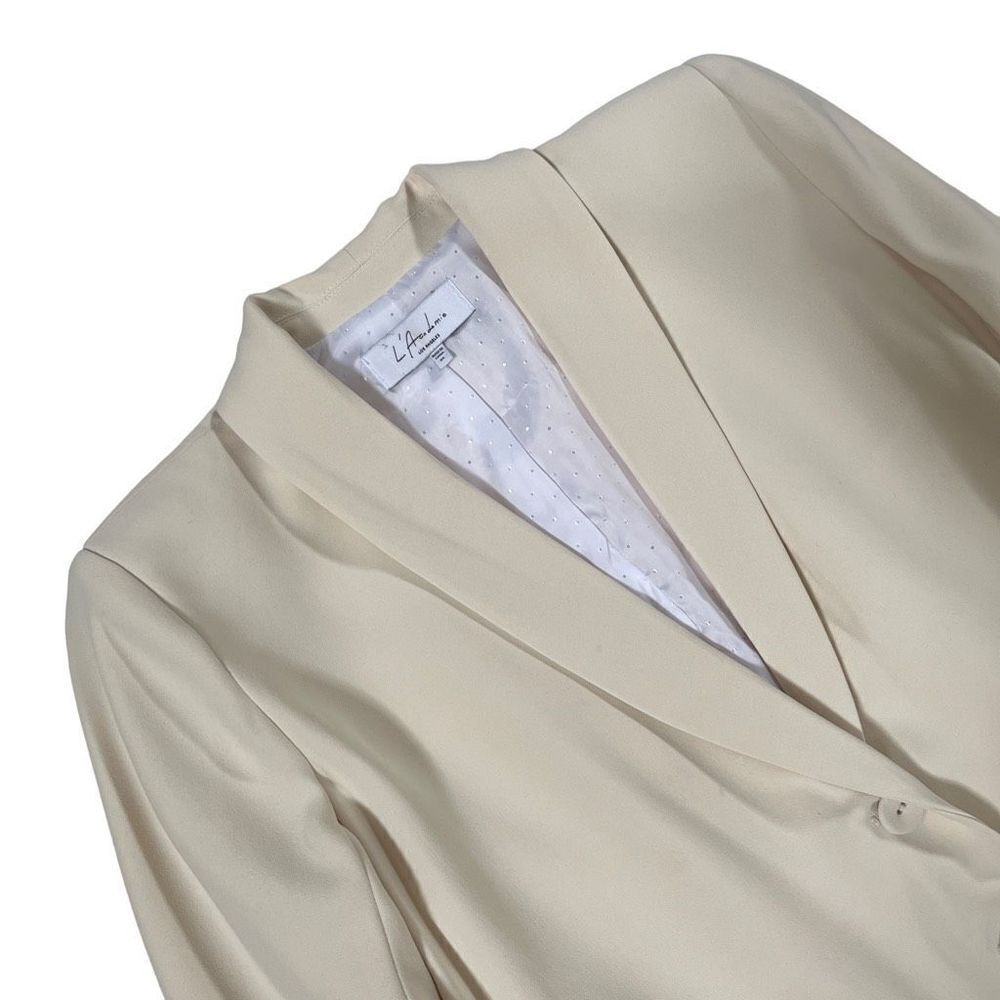 L'Academie The Rosemarie Mini Dress in Ivory - Picture 3 of 14